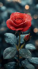 beautiful blooming flower