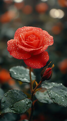 beautiful blooming flower