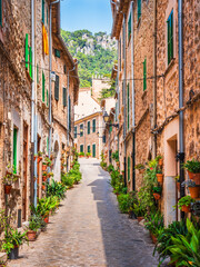 Beautiful village Valldemossa of Mallorca