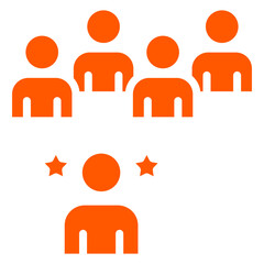 Leadership Icon Element For Design