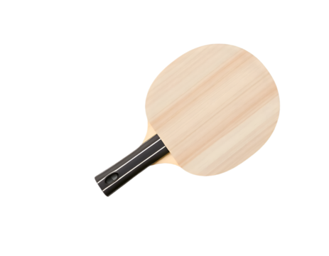 Table tennis racket isolated on transparent background