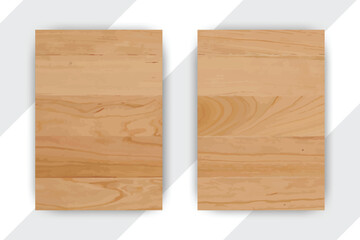 Light wood grain texture banners, diagonal background, website design