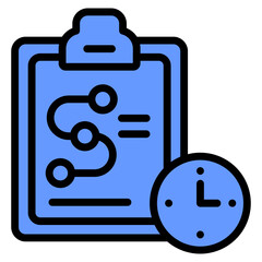 Planning Icon Element For Design