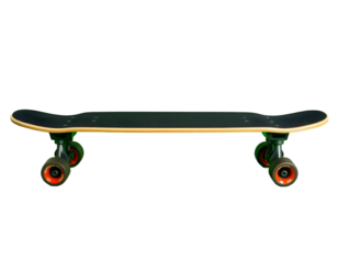 Skateboard isolated on transparent background