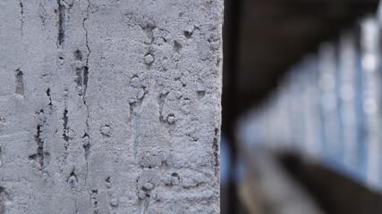 Half white wall texture with small pits