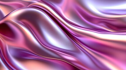 Abstract fabric folds, vibrant hues