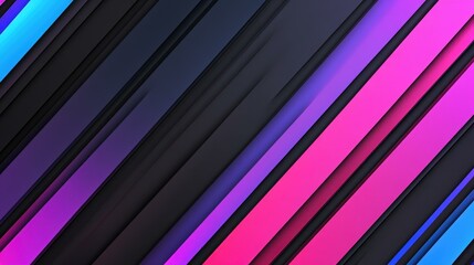 Obraz premium Explore a sleek vector design featuring bold black, blue, and purple tones that elevate your tech visuals.