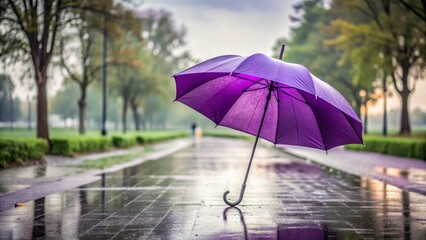 rainy day in the city