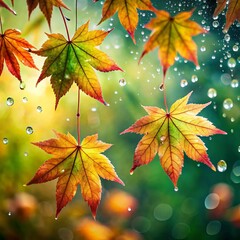 autumn leaves background