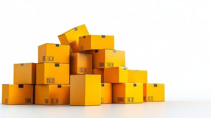 Efficient 3D Express Package Delivery Service for Corporate Logistics Needs