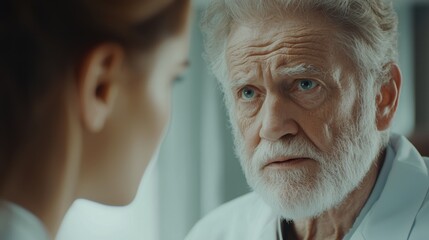 Professional Medical Consultation Between Doctor and Patient