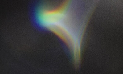 Unique Abstract background of shiny rainbow colors in selective focus