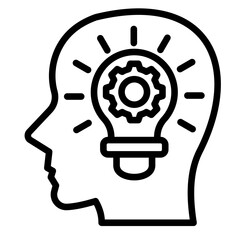 Knowledge  Icon Element For Design