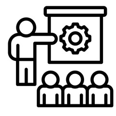 Training  Icon Element For Design