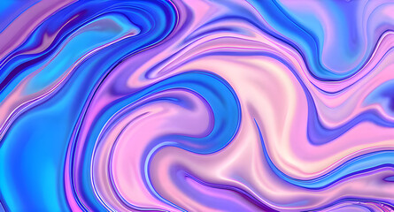 Colorful Fluid Motion Abstract Design