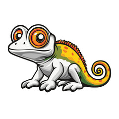 Obraz premium Frog Simple Vector Logo