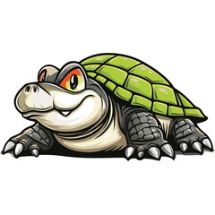 Fototapeta premium Tortoise Simple Vector Logo