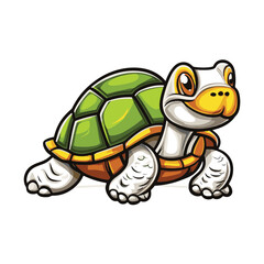 Fototapeta premium Tortoise Simple Vector Logo