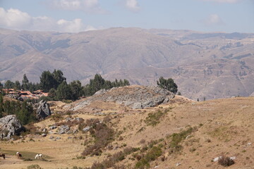 The temple of the moon, near Cusco
