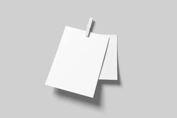 Clean Variant Poster Mockup for showcasing your design to clients