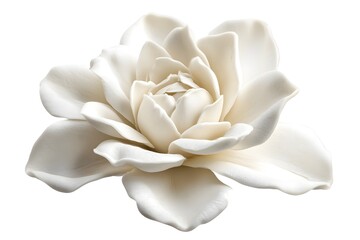 Fototapeta premium Photorealistic Flower Photography AI Art Isolated In Clean Background