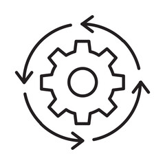 Workflow Management Icon for Seamless Task Flow