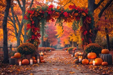 Autumn Vibes: Embrace the Warmth and Vibrant Colors of Nature's Festive Backdrop