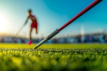 Javelin Throw in Action
