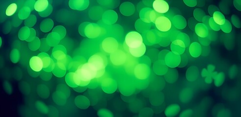 Obraz premium Abstract St. Patrick's Day-themed background.