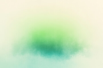 Blue turquoise teal lime green yellow white abstract background. Light bright neon electrician metal. Rough grain noise. Gradient ombre color. Spot stain oval circle. Liquid water explosion splash. 