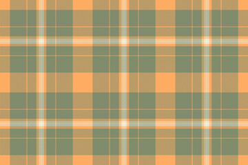 Elegant autumnal plaid pattern in muted orange and green hues.  Perfect for fallthemed designs, textiles, or backgrounds.  Evokes warmth, comfort, and rustic charm.