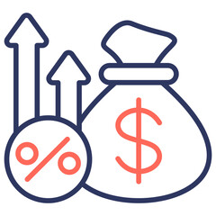 Profit Margin Icon