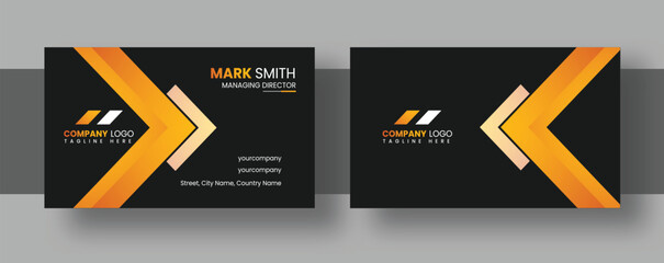 Modern and Creative visiting card design, Professional Business card template, corporate, vector, elegent business card