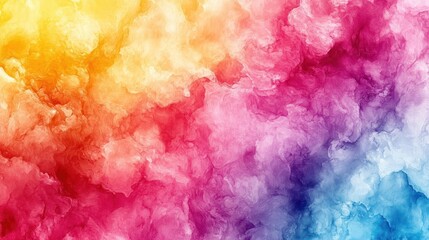 Fototapeta premium Colorful Abstract Smoke Clouds Background