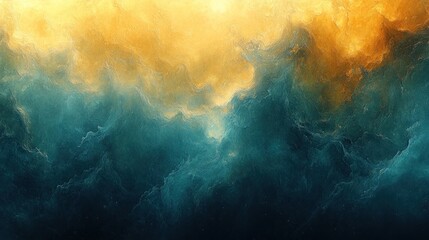 Fototapeta premium Cosmic Cloudscape; Nebula; Fiery; Outer Space; Vastness