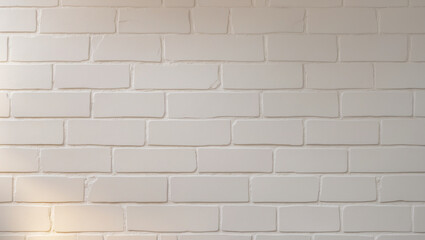Fototapeta premium White brick wall texture