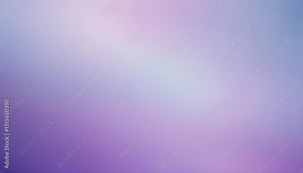 Leinwandbilder An abstract background with a soft gradient of blue and purple tones, creating a calm and peaceful atmosphere