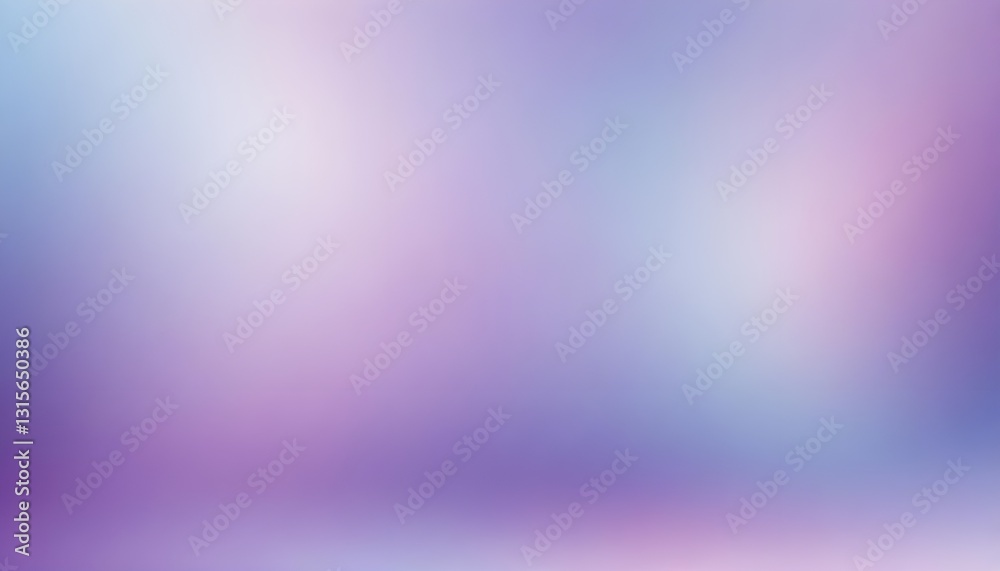 Poster An abstract background with a soft gradient of blue and purple tones, creating a calm and peaceful atmosphere