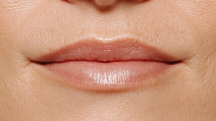 Obraz premium After effects of skincare treatment, with space for text.