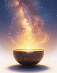 Sacred Vibrations &ndash; Stunning Tibetan Singing Bowl Illustrations for Meditation and Healing
