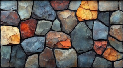 Exploring textured stone patterns in earthy colors marseille high-fidelity imagery urban environment aesthetic concept