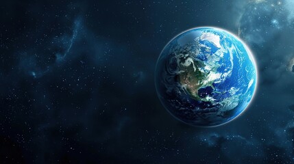 Obraz premium Future Background of Earth Day: Searching for the Light of Hope on the New Journey of Environmental Protection