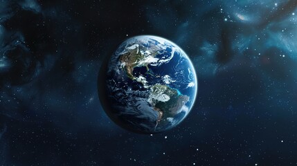 Fototapeta premium Future Background of Earth Day: Searching for the Light of Hope on the New Journey of Environmental Protection