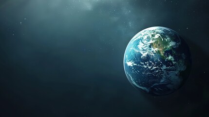 Naklejka premium Modern Background of Earth Day: The New Look of Environmental Protection Driven by Technology and Concepts