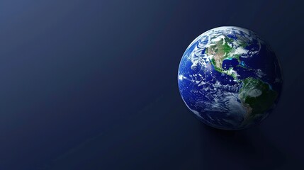 Fototapeta premium Modern Background of Earth Day: The New Look of Environmental Protection Driven by Technology and Concepts