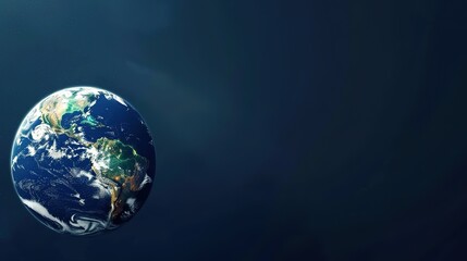 Fototapeta premium Awareness Background of Earth Day: The Power Source from Cognitive Awakening to Action Transformation