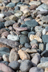 pebbles on the beach