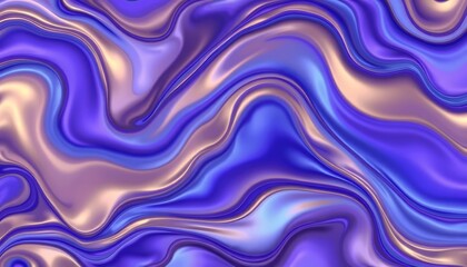Obraz premium abstract background with blue waves