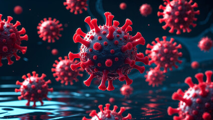 Microscopic View of Cancer Cells, CAR T Cell Therapy, Fighting Tumors