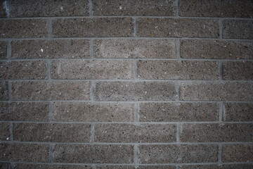 Obraz premium Dark colored brick wall.
